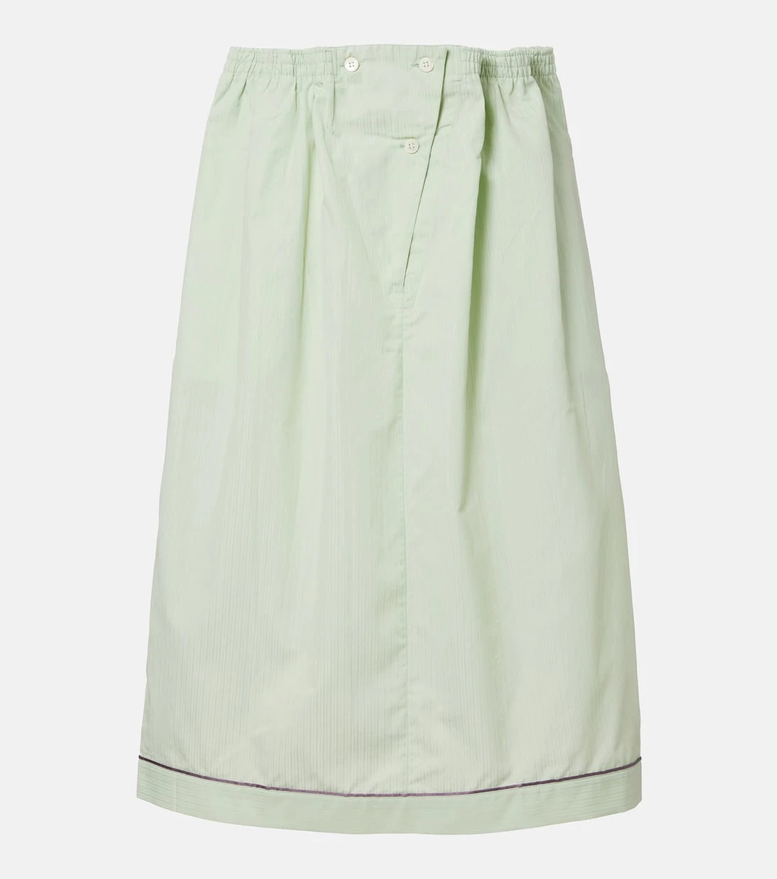 Prada - Cotton midi skirt