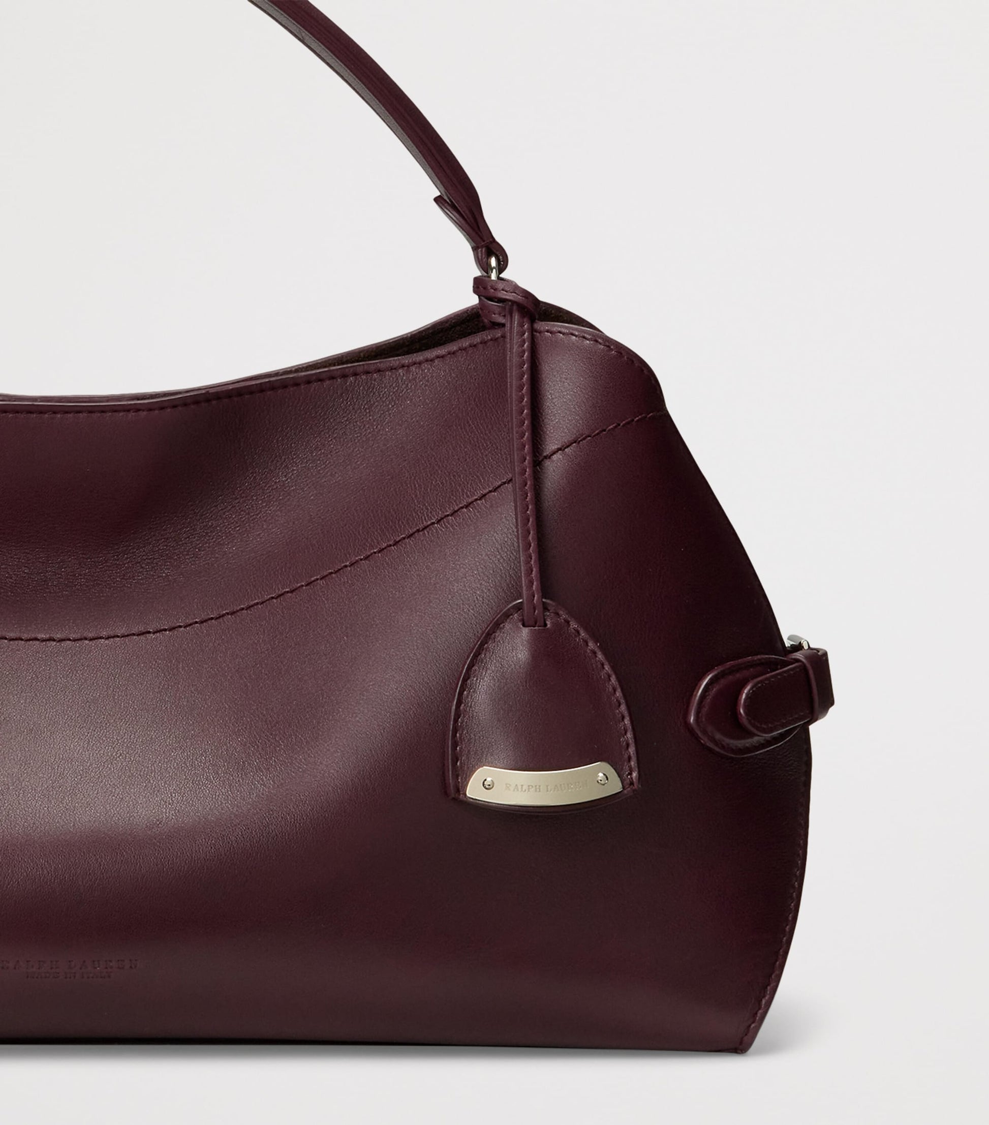 Burgundy Calfskin The Ralph Shoulder Bag