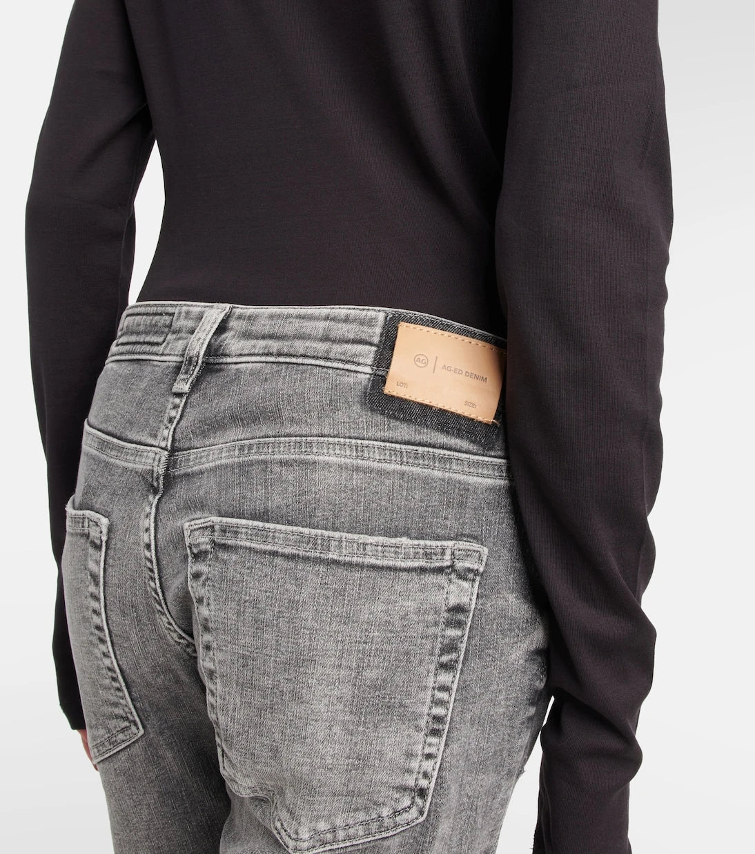 AG Jeans - Ex-Boyfriend mid-rise slim jeans