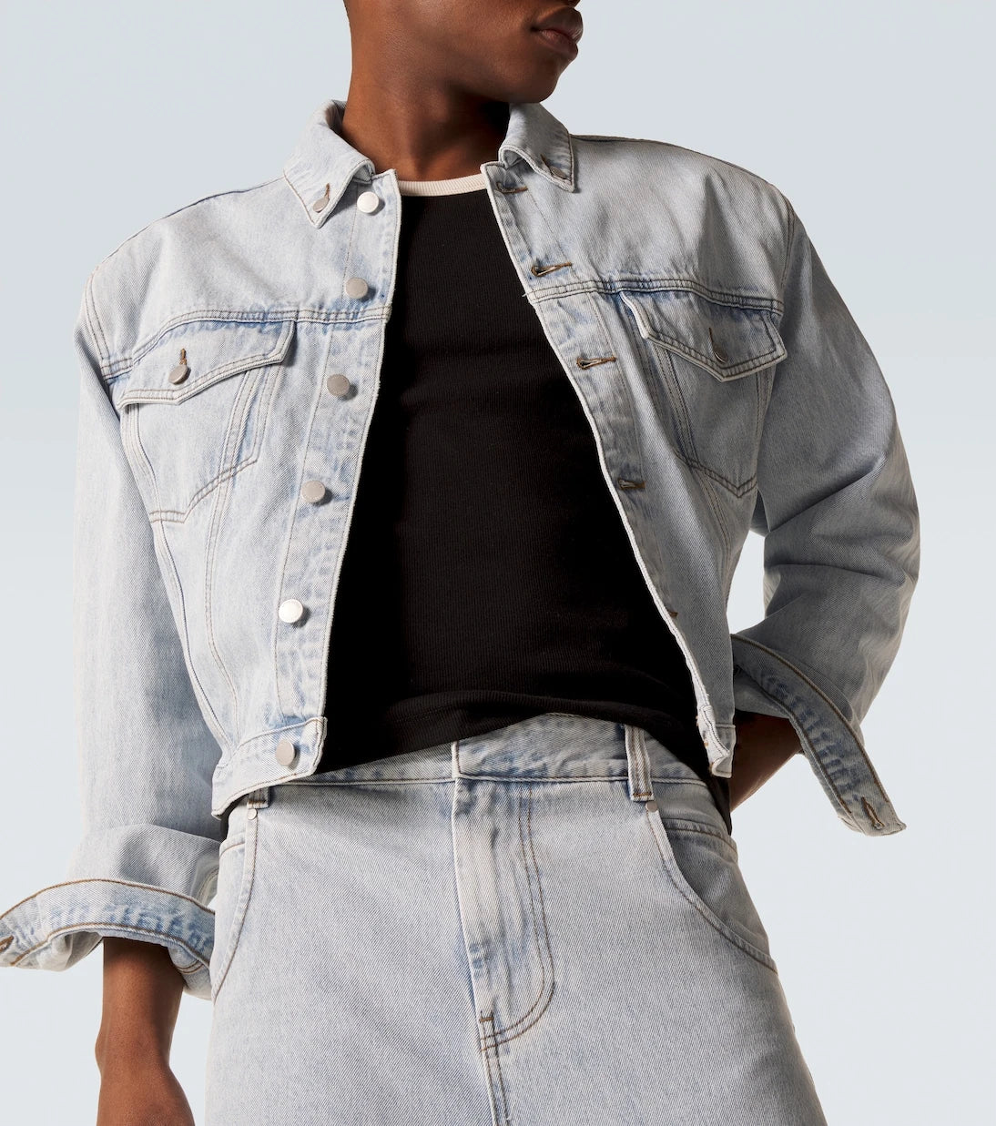 Entire Studios - Shrunken denim jacket