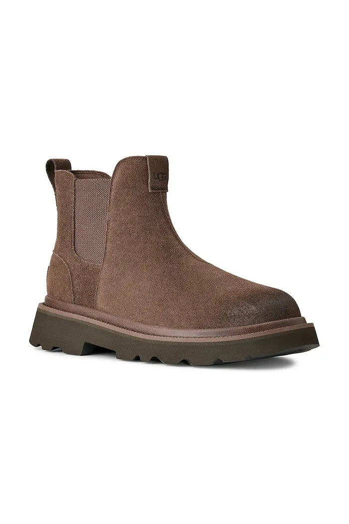 Велурени обувки UGG Chelsea Lug