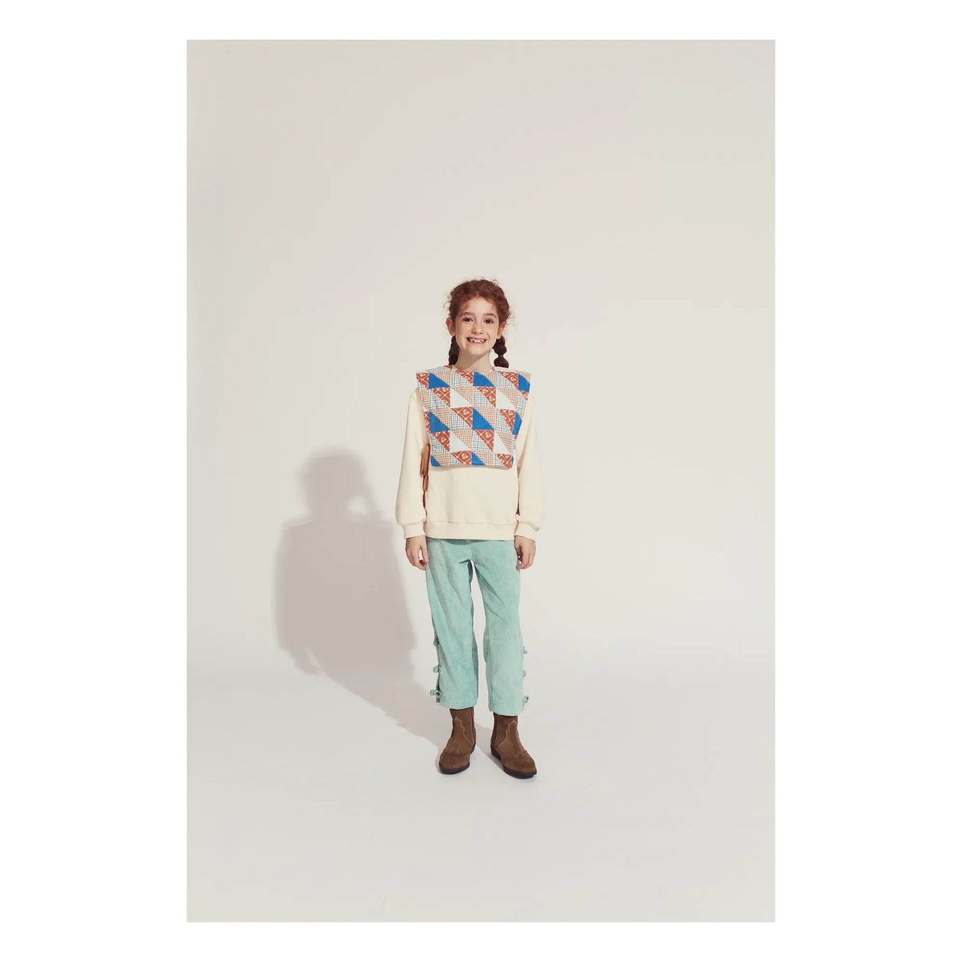 Gingersnaps - Arielle Ruffle Pants | Green water
