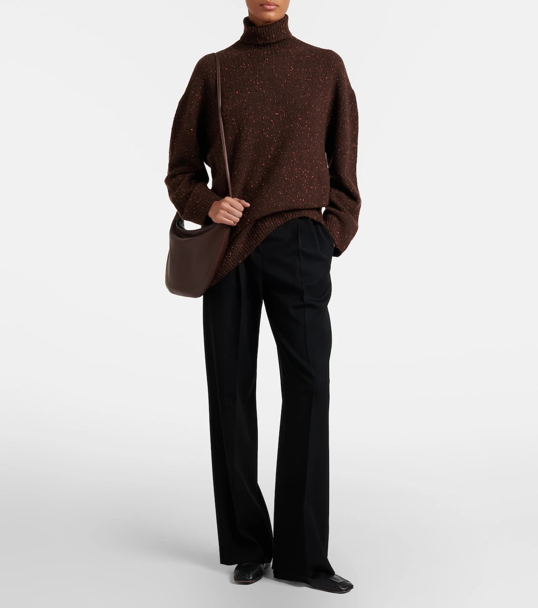 The Row - EW Izzy Medium leather shoulder bag