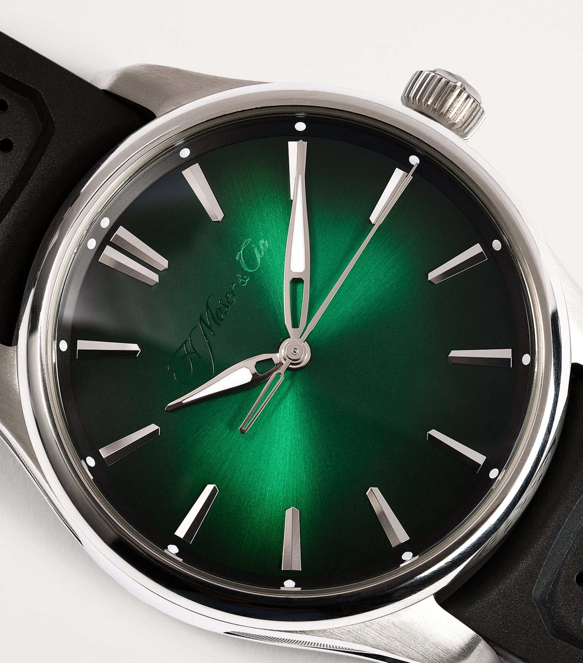 H. Moser & Cie Stainless Steel Pioneer Centre Seconds Watch 40mm