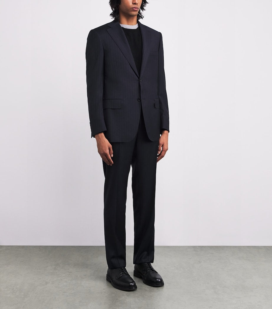 Canali Wool Pinstripe 2-Piece Suit