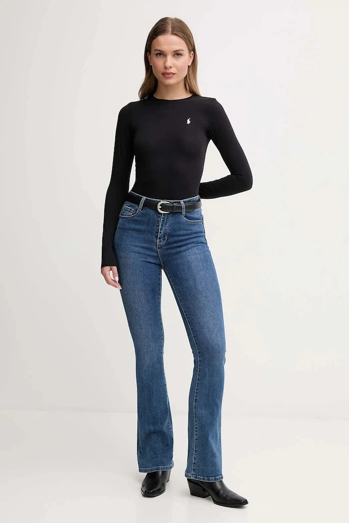 Polo Ralph Lauren Kadın Pamuk Elastan Body