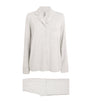 Skims Grey Sleep Long-Sleeve Pyjama Set