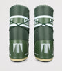 Green Nylon Moon Boots