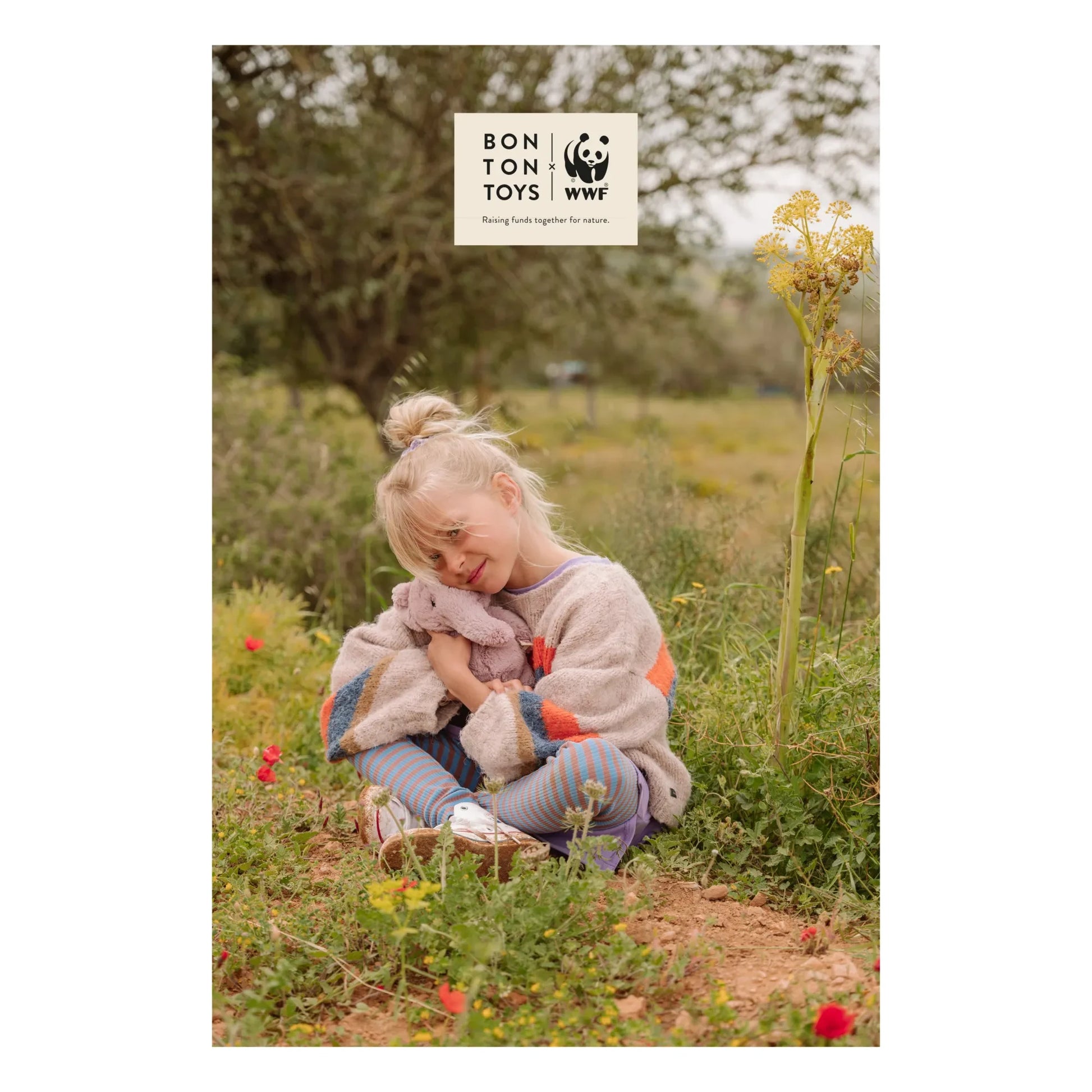 Bon Ton Toys - Ebu the Elephant plush  | Pink