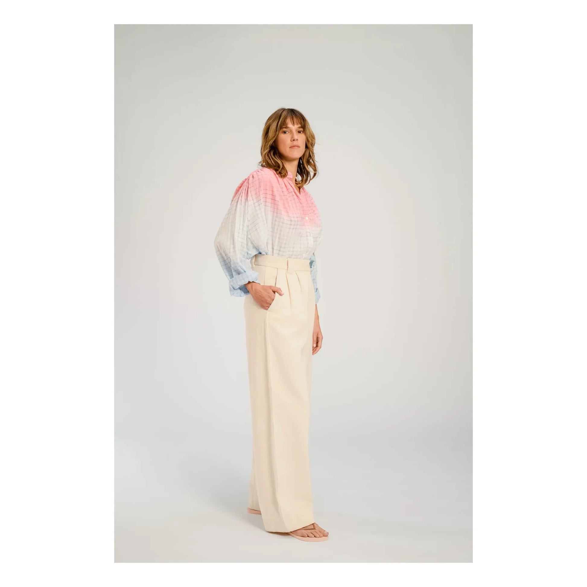 Virginie de Vinster - Himi blouse | Red