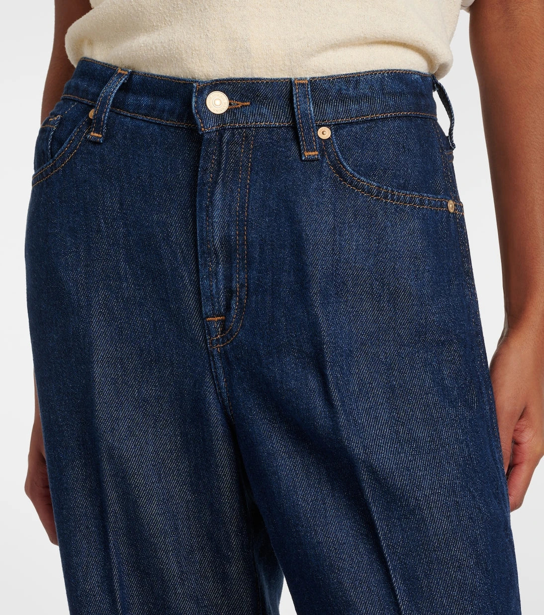 7 For All Mankind - High-rise flared jeans