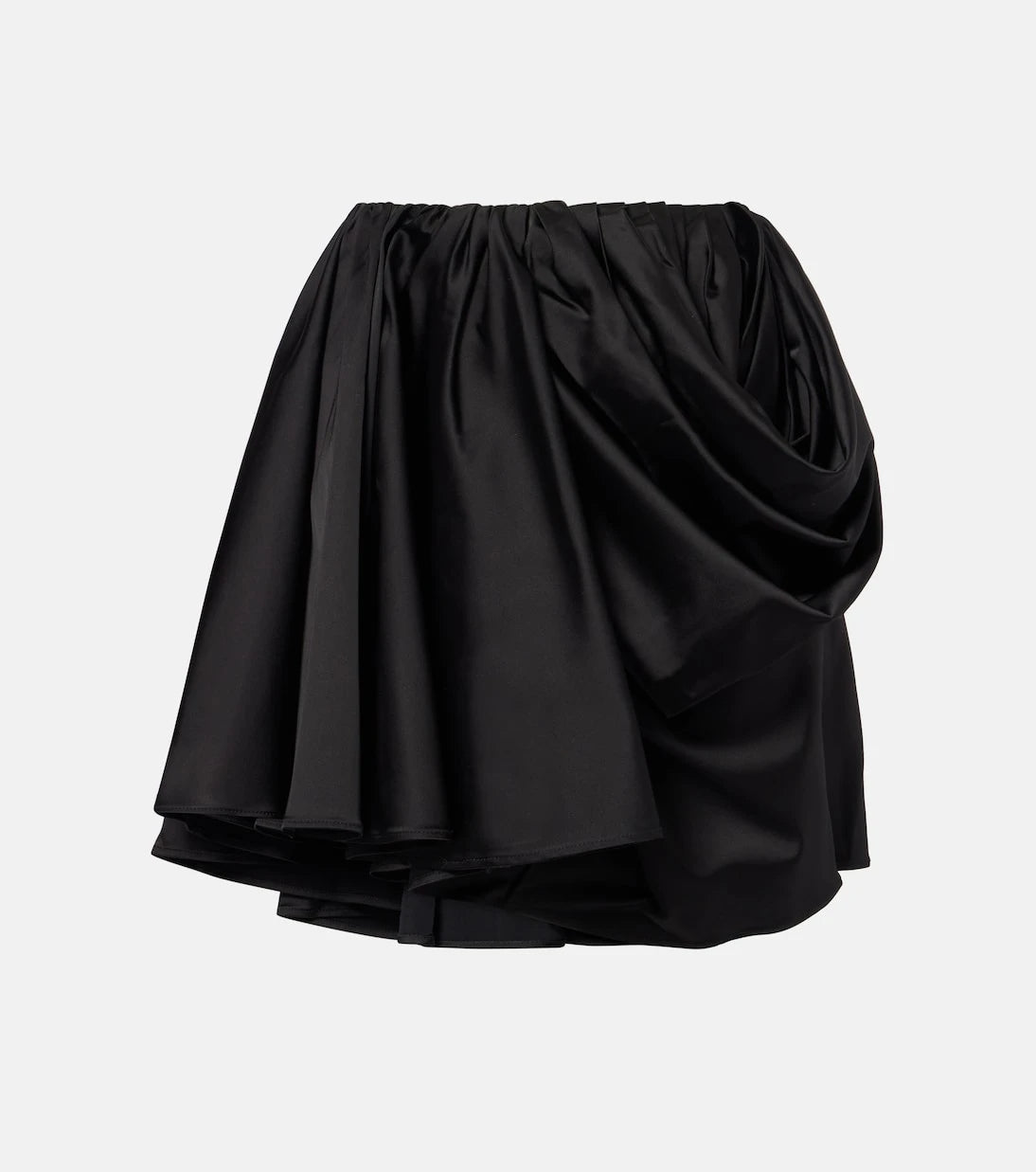 Ganni - Draped miniskirt