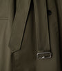 Burberry Brown Cotton Long Castleford Trench Coat