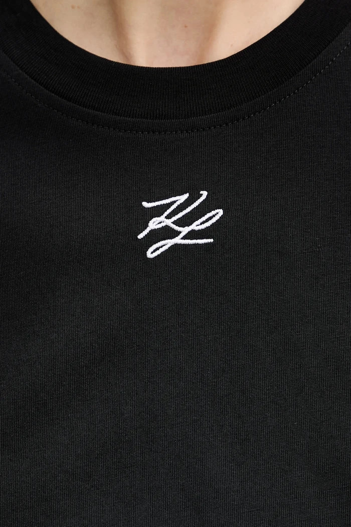 Памучна тениска Karl Lagerfeld KL ESSENTIAL