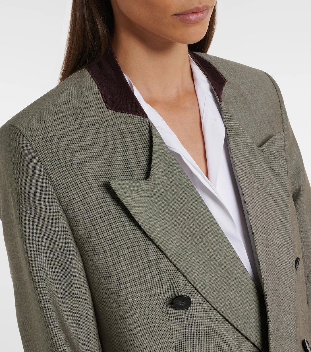 Victoria Beckham - Beatrice wool and mohair blazer