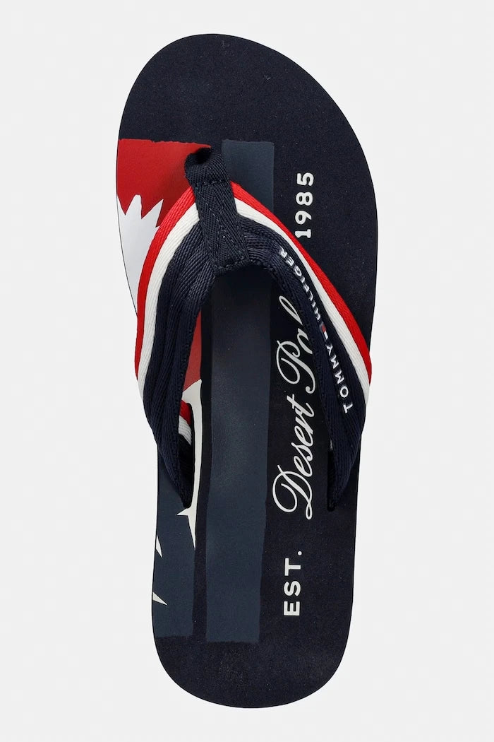 Tommy Hilfiger джапанки мъжки PATCH PRINT HIFIGER BEACH SANDAL