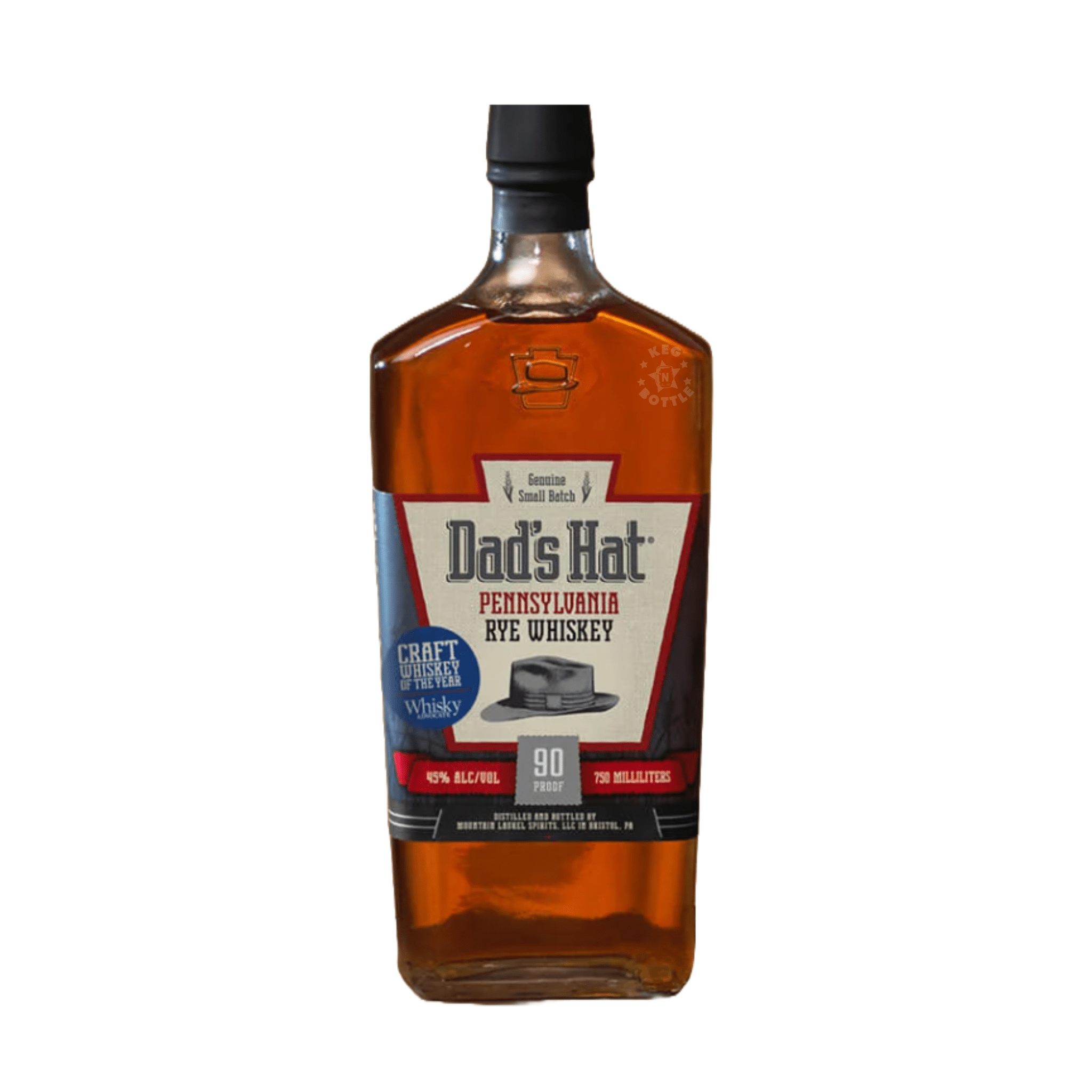 Dads Hat Pennsylvania Straight Rye Whiskey (750 ml)