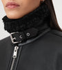 Shearling Lorel Flying Jacket BLACK/BLACK