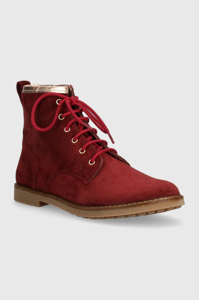 Детски велурени боти Pom D'api TRIP HI LACE