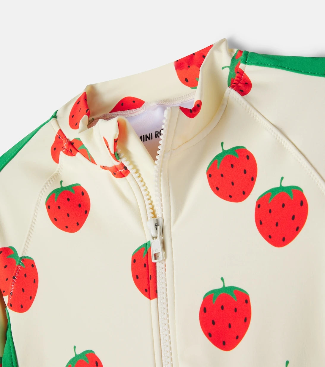 Mini Rodini - Strawberries rashguard swimsuit