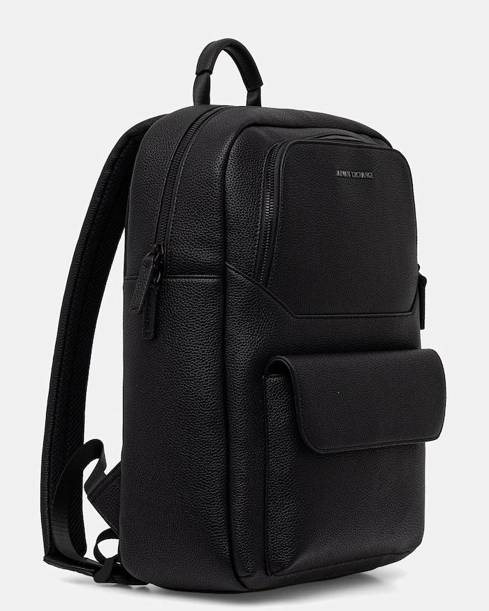 Armani Exchange раница мъжка от имитация на кожа