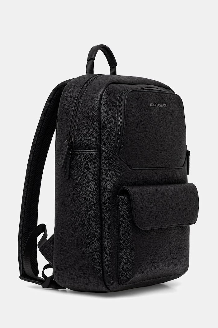 Armani Exchange Erkek Suni Deri Sırt Çantası