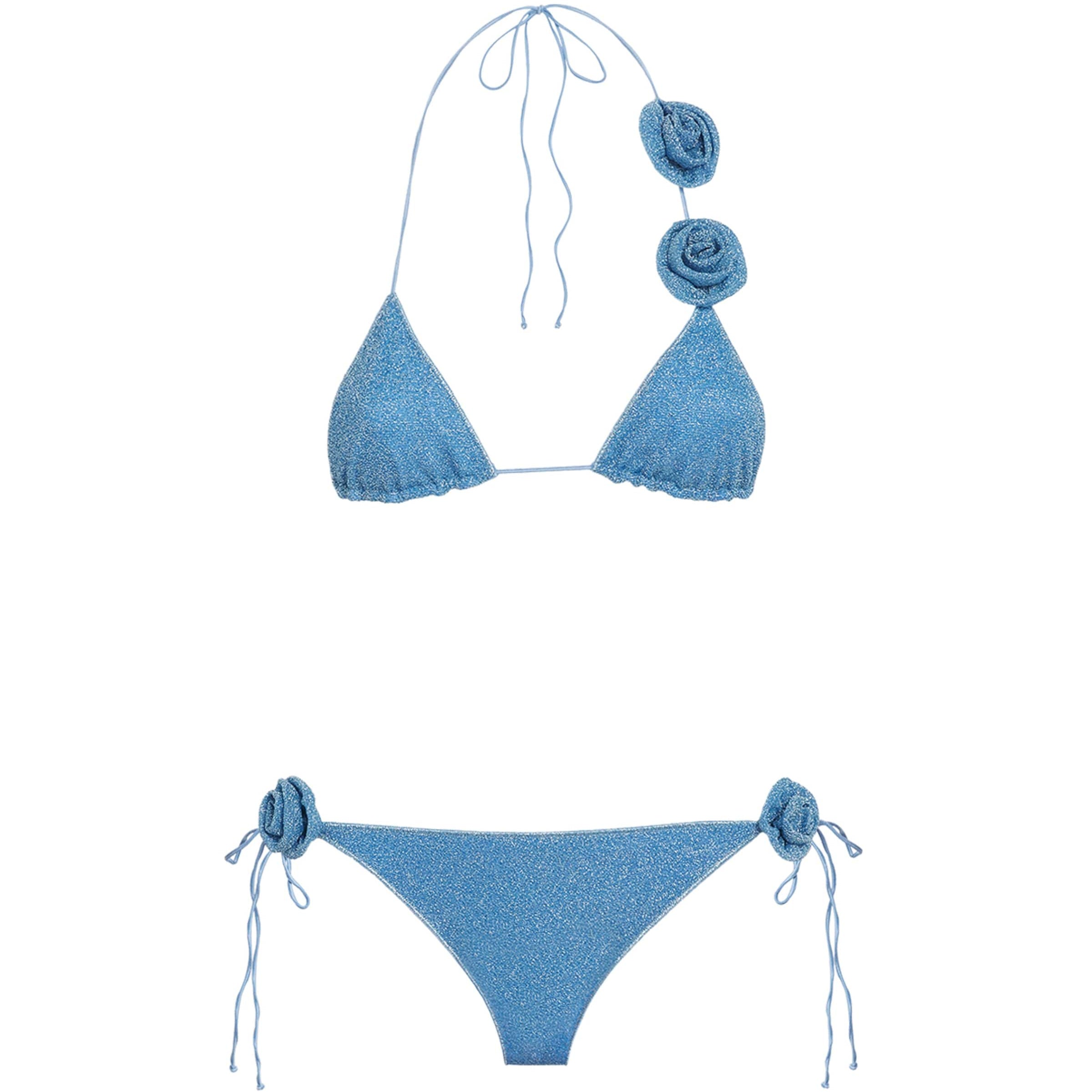 Blue Lumière Rose Bikini