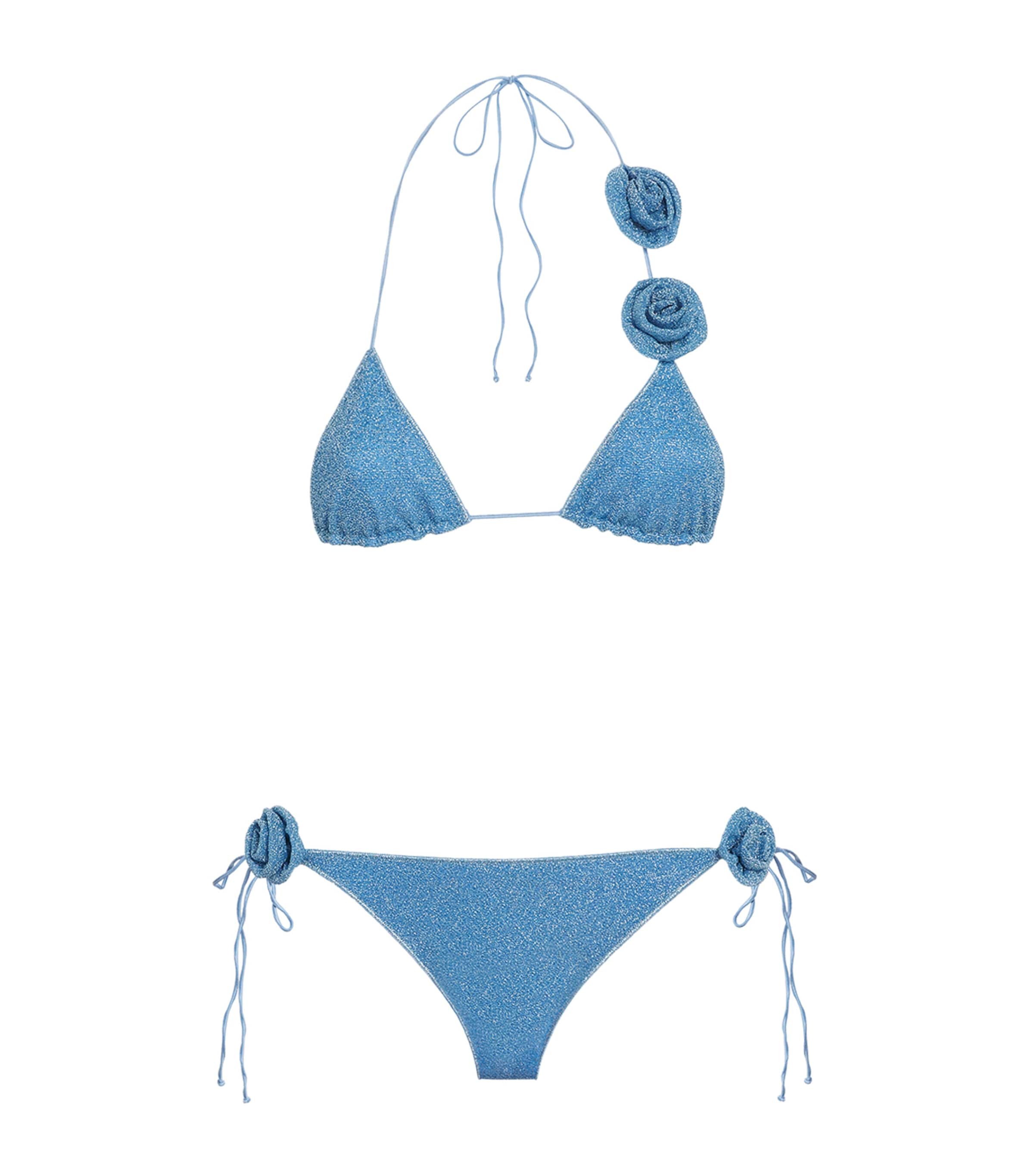 Blue Lumière Rose Bikini