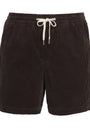 Cotton Corduroy Logo Shorts