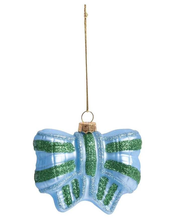 &k amsterdam Ornament Ribbon Blue Yılbaşı Ağacı Süsü