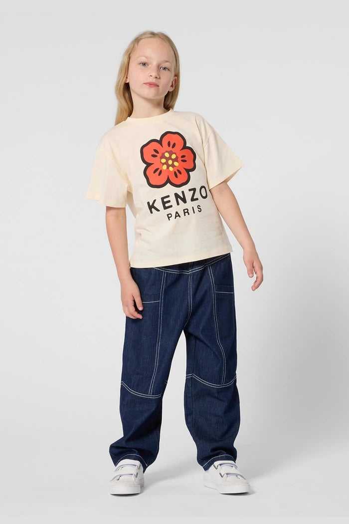 Детска памучна тениска Kenzo Kids