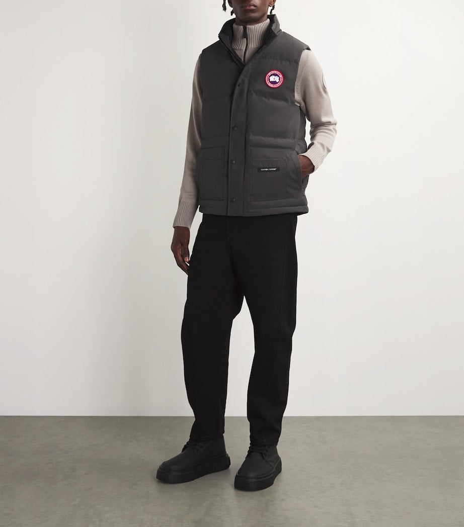 Canada Goose Grey Freestyle Crew Gilet