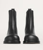 Bottega Veneta Black Leather Cliff Chelsea Boots