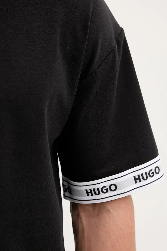 HUGO erkek ev içi tişört pamuk elastan TADE T-SHIRT