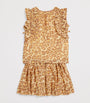 Zimmermann Kids Cotton Leopard Print Skirt (1-12 Years)