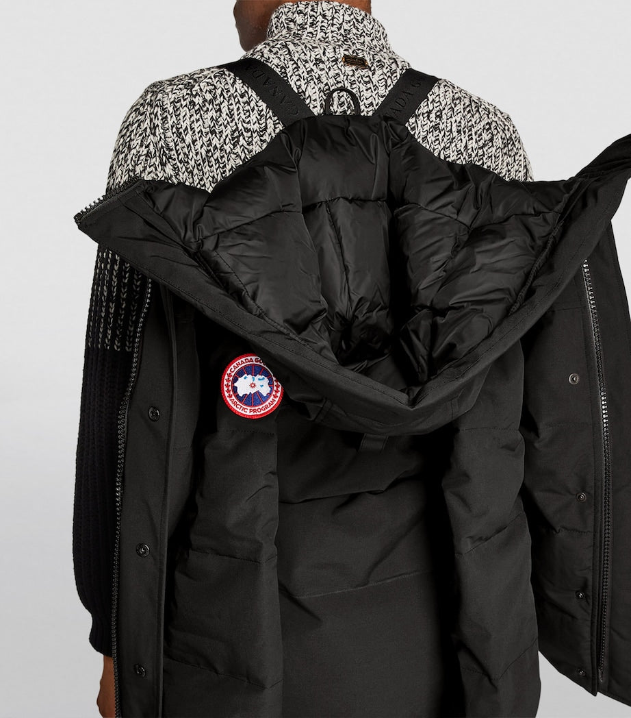 Canada Goose Black Puffer MacMillan Parka Jacket