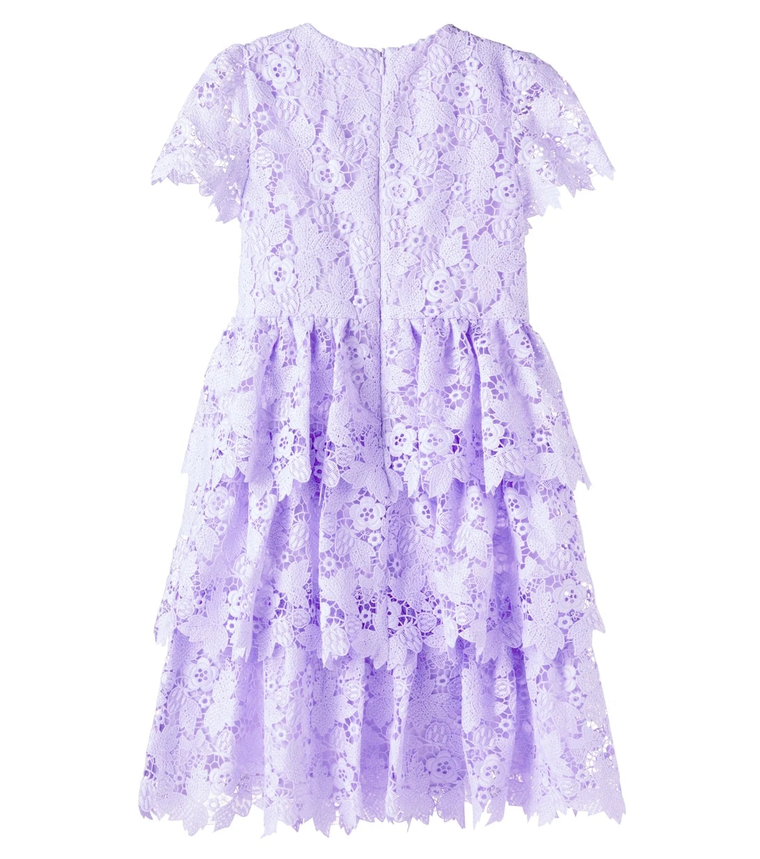 Self-Portrait Kids - Embellished lace dress