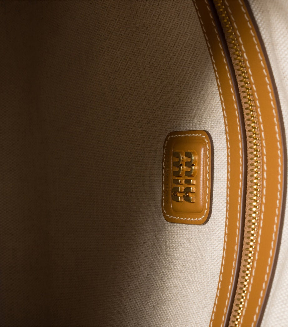 Miu Miu Corduroy Ivy Tote Bag