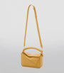 LOEWE Beige Small Leather Puzzle Top-Handle Bag