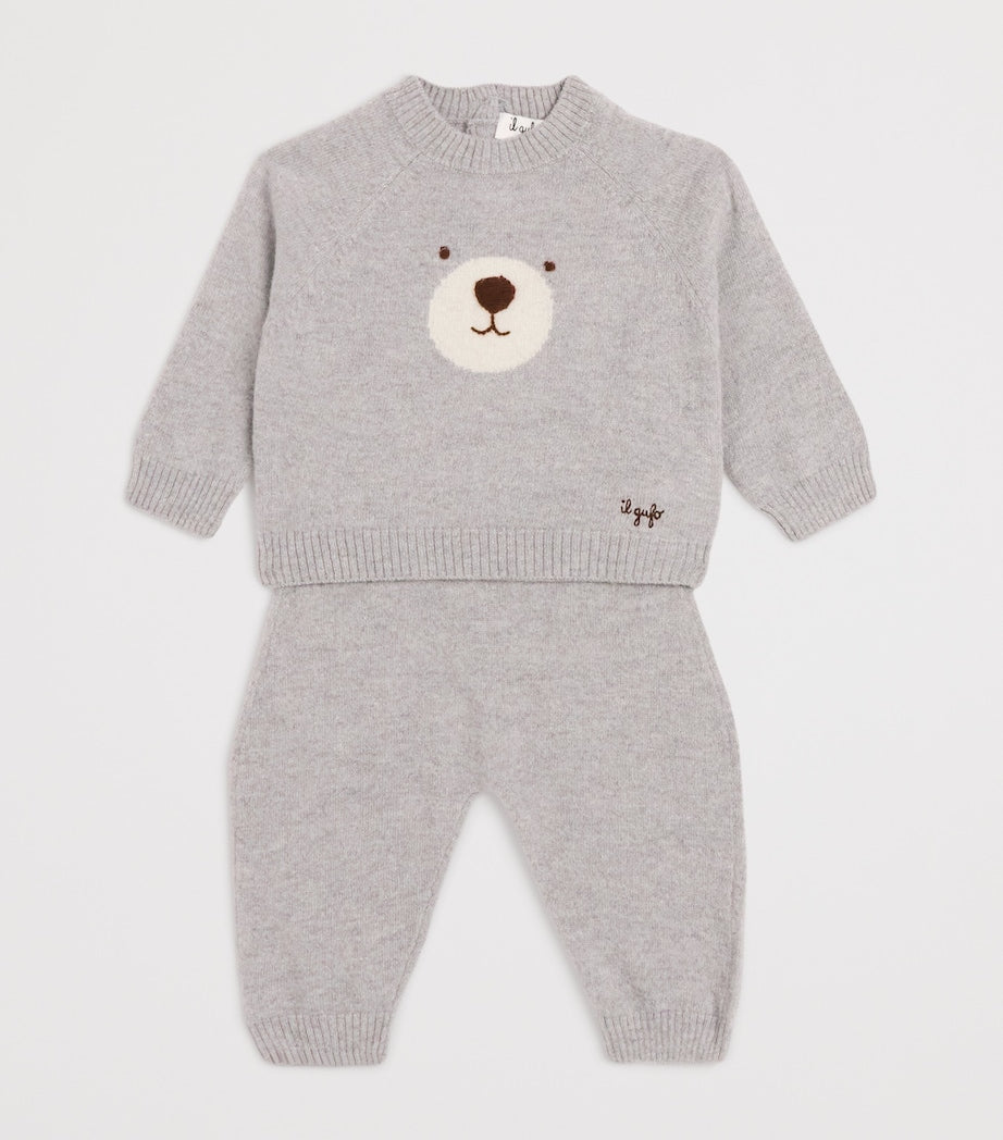 Wool Bear Sweater and Sweatpants Set (6-36 Months)