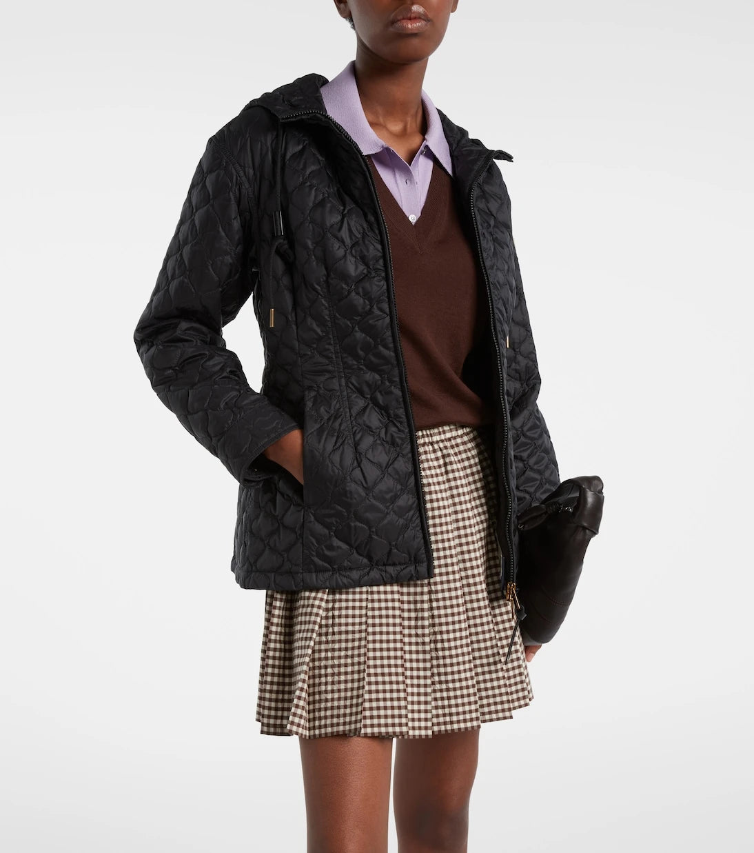 Moncler - سترة Arum المبطنة بالريش