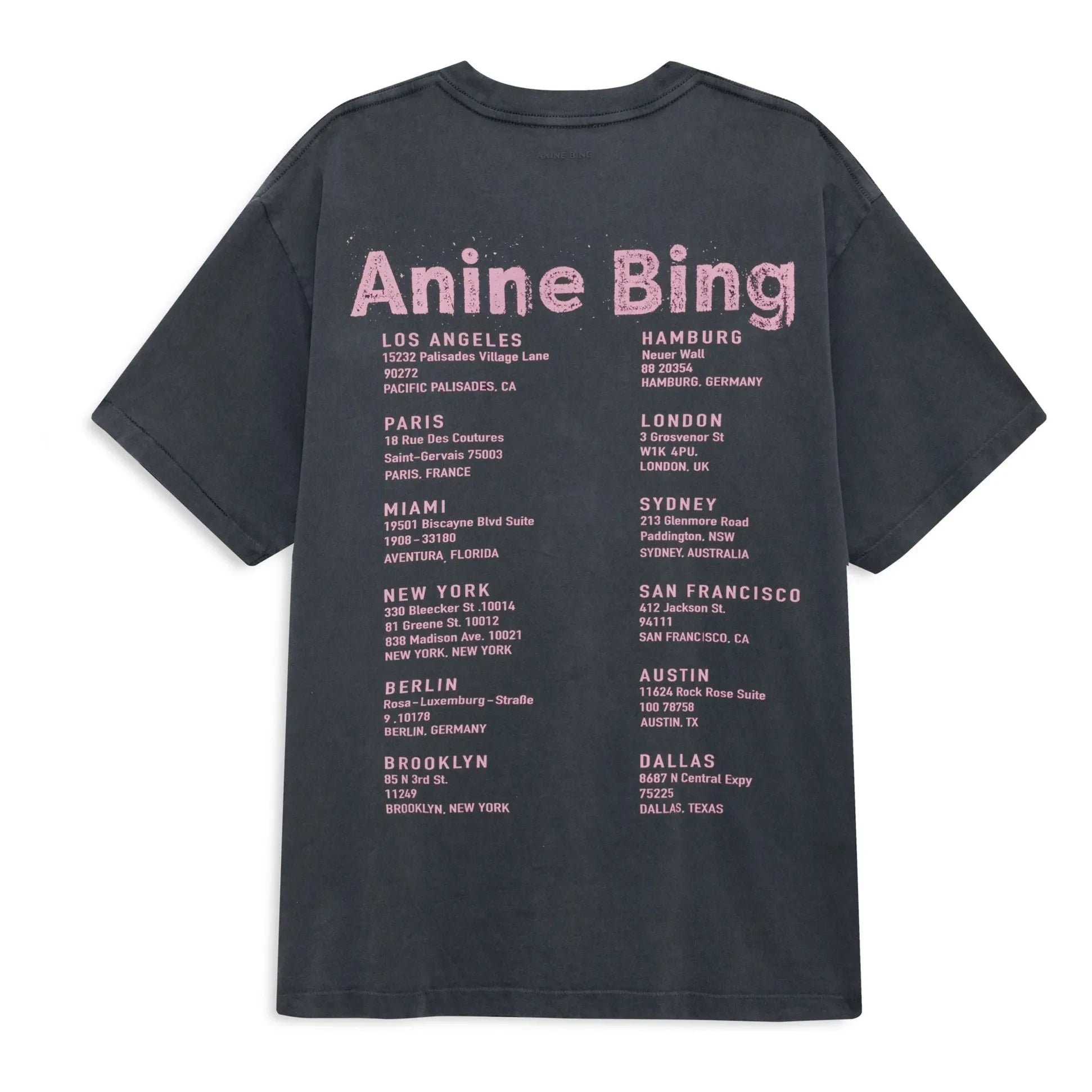 Anine Bing - Wagner Smiley T-shirt | Grey