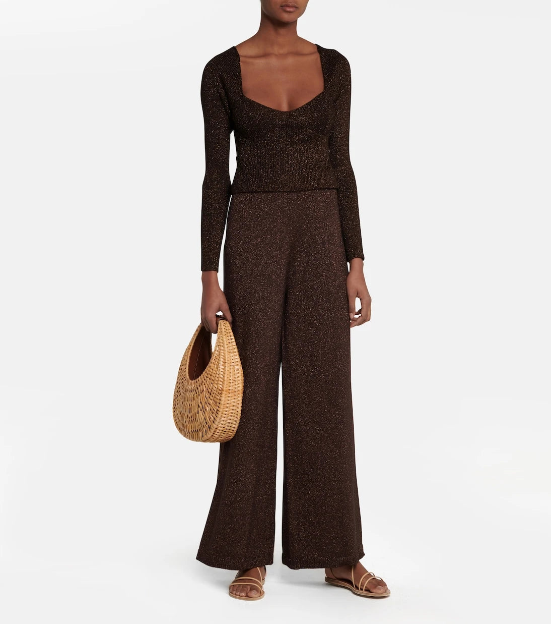Staud - Cerro metallic sweater