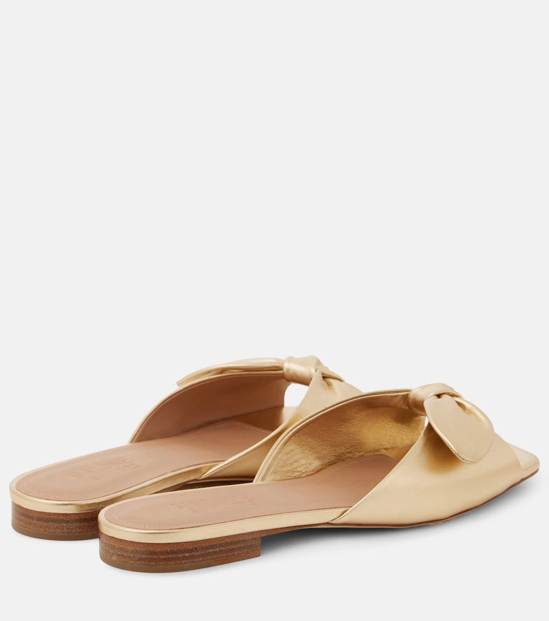 Malone Souliers - Vargas 10 metallic leather mules