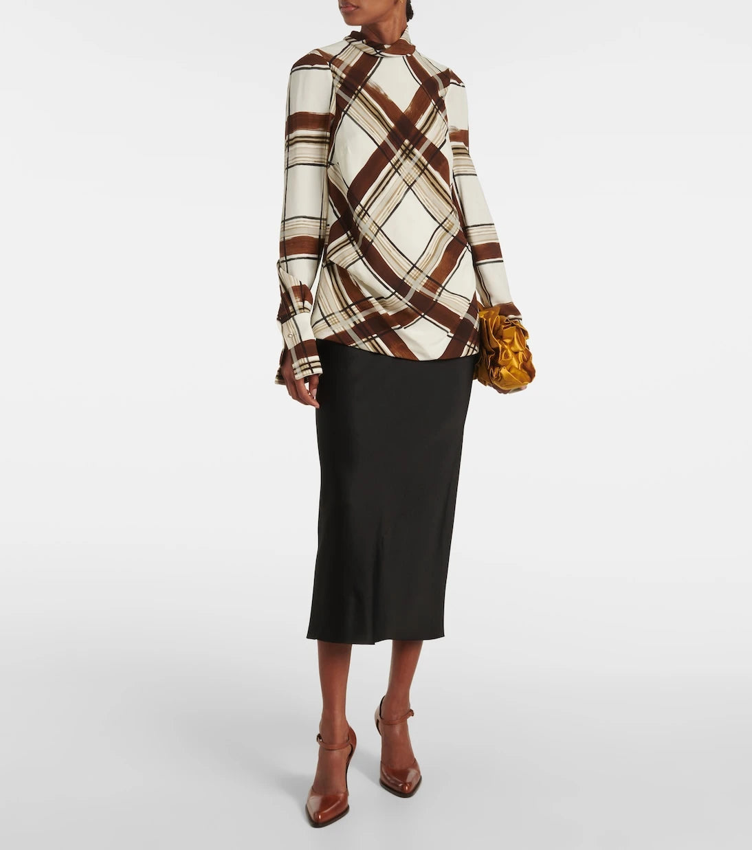Dries Van Noten - 95 leather Mary Jane pumps