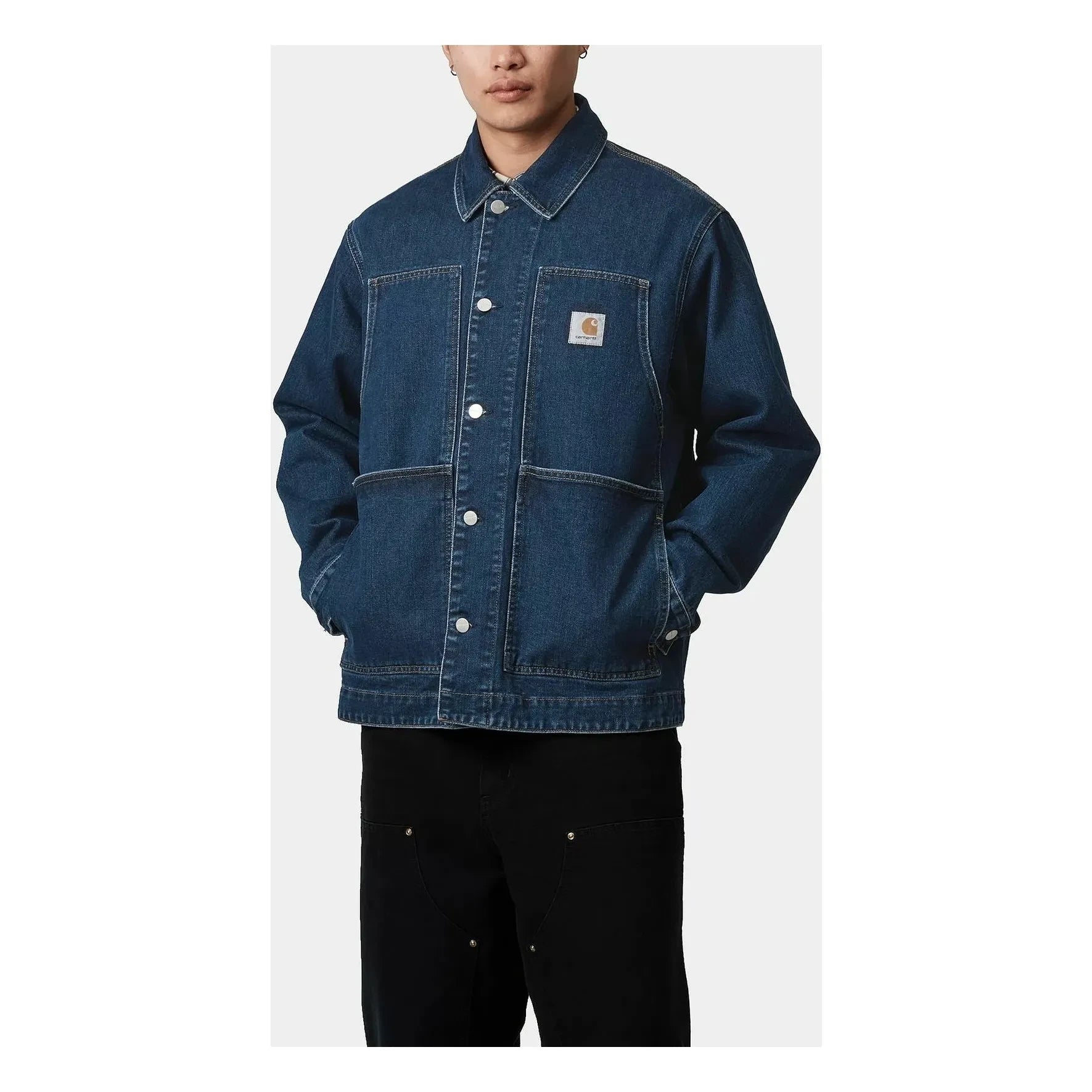 Carhartt WIP - OG Double Front Denim Organic Cotton Jacket | Blue