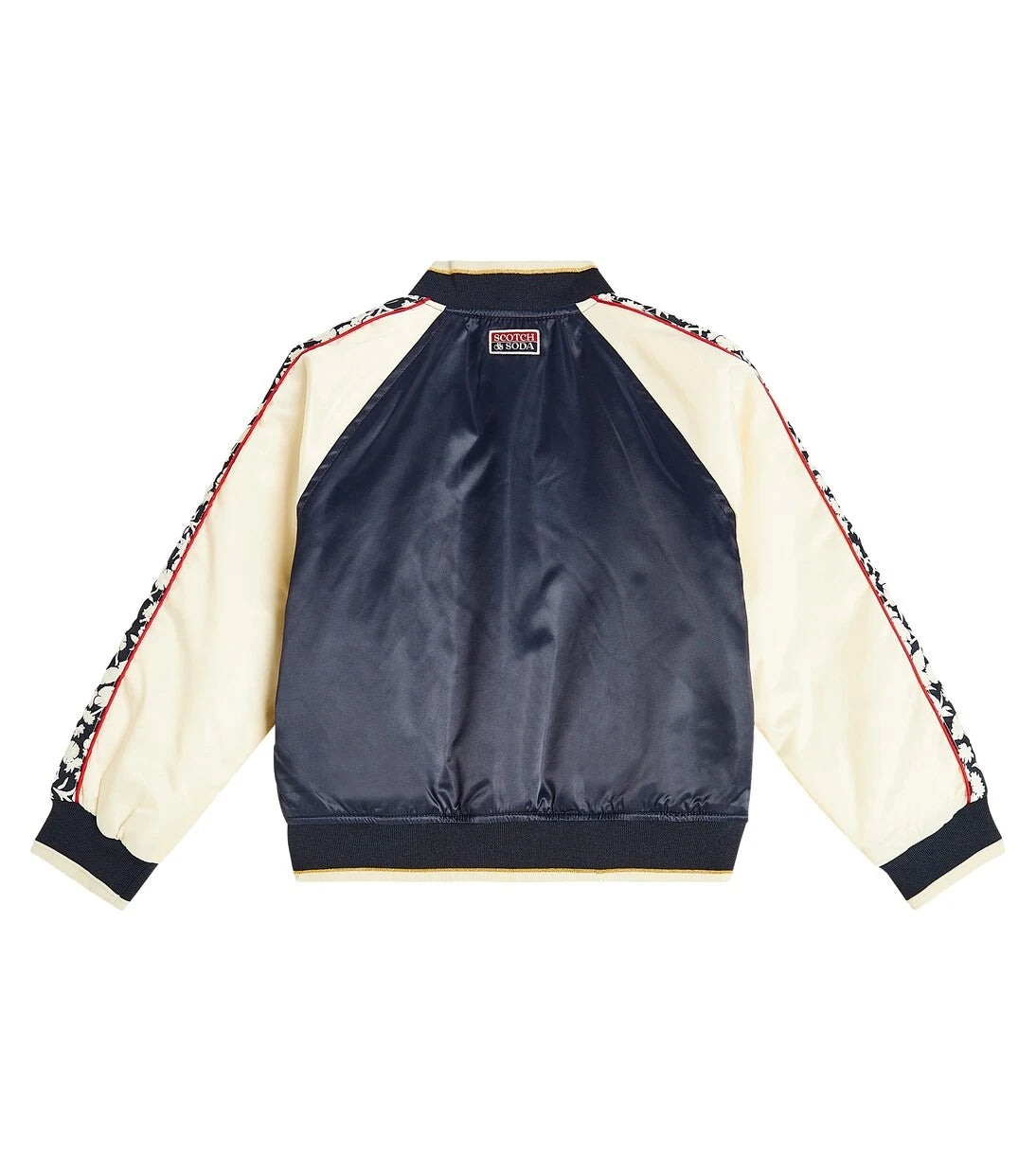 Scotch & Soda Kids - جاكيت بومبر بنقشة زهور