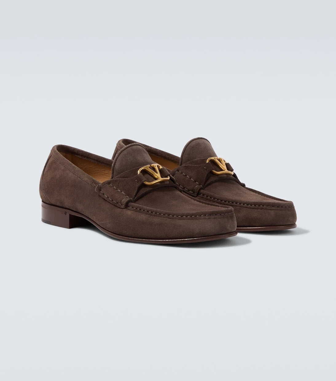 Valentino Garavani - VLogo suede loafers