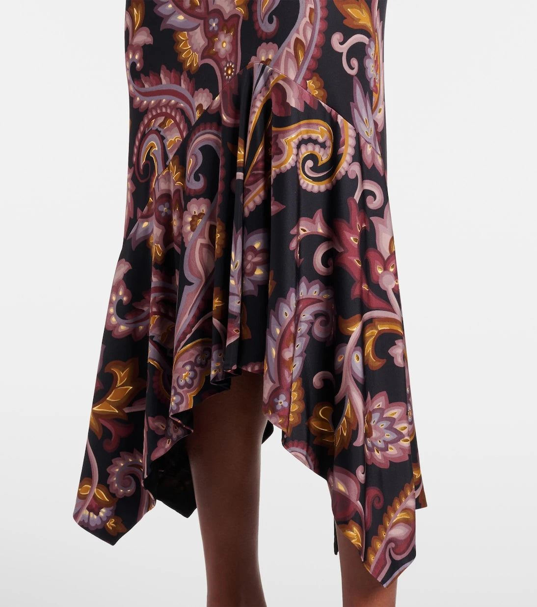 Etro - Paisley jersey maxi skirt