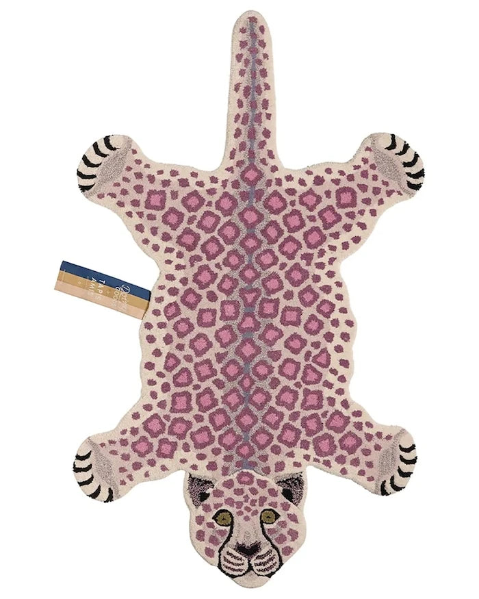 Doing Goods Lilly Leopard Yün Halı 155 x 93 x 2 cm
